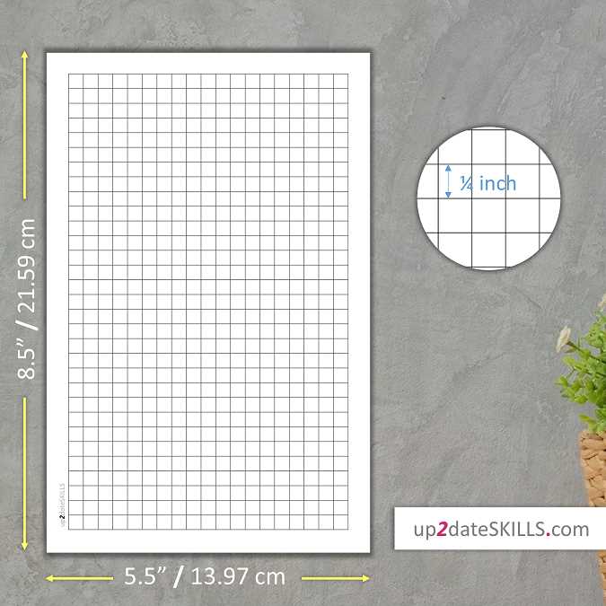 1 4 inch graph paper printable