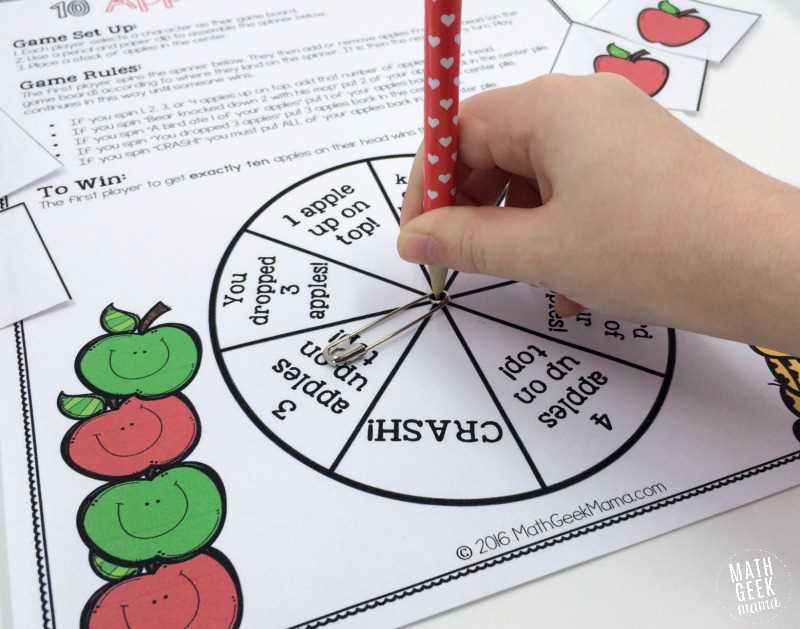 10 apples up on top free printables