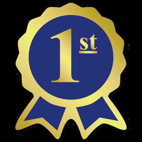 1st place ribbon printable
