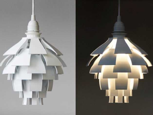 3d printable lamp shade