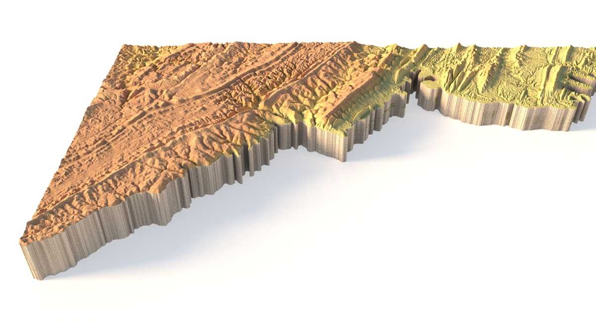 3d printable topographic maps