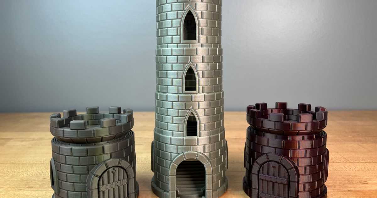 3d printable dice tower