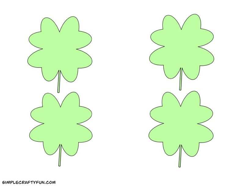 4 h clover printable