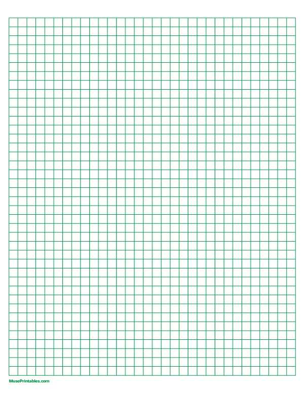 graph paper printable 1/4 inch