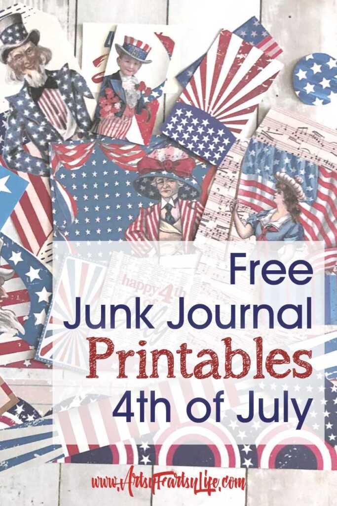 4th of july printables