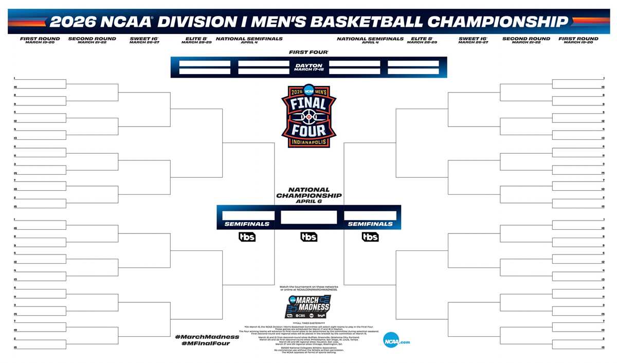 64 team printable bracket