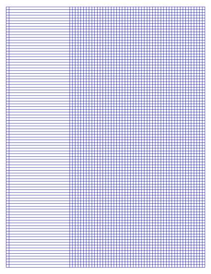 printable graph paper 1/8 inch