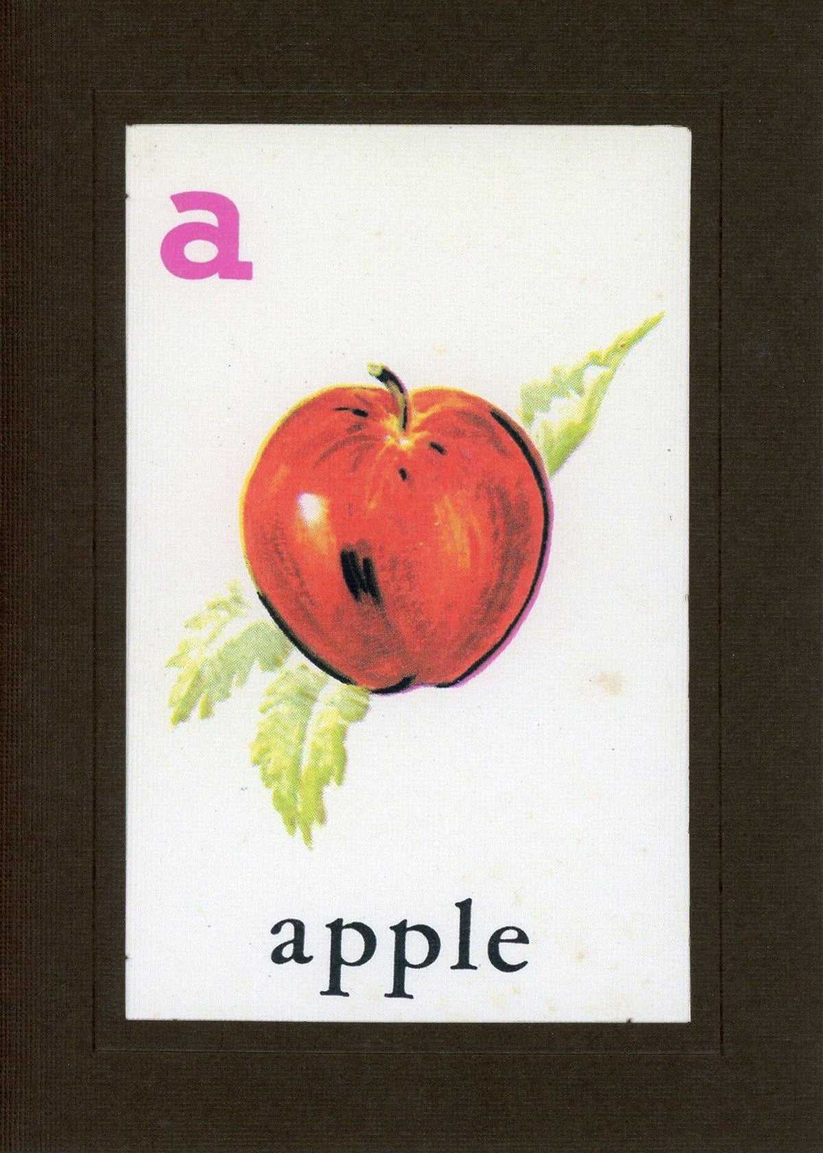 a for apple printable