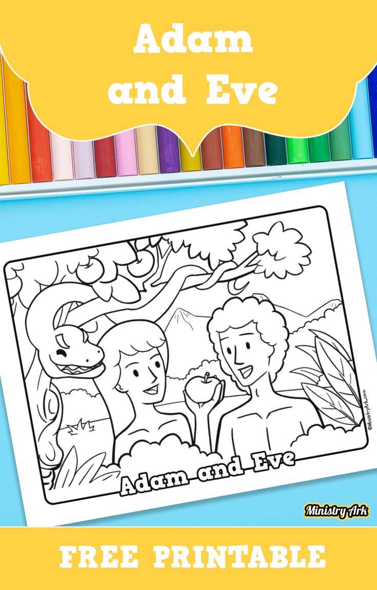 adam and eve printable