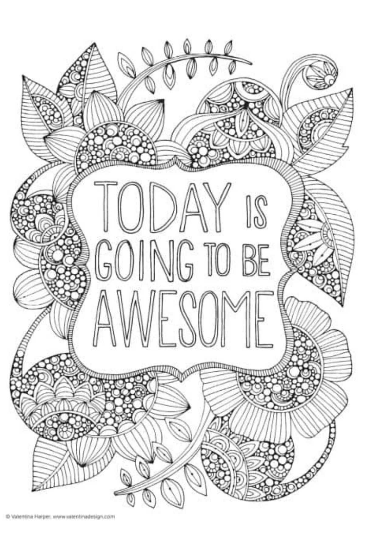 adult coloring books printable