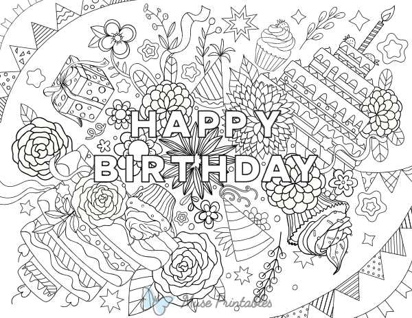 adult coloring page printable