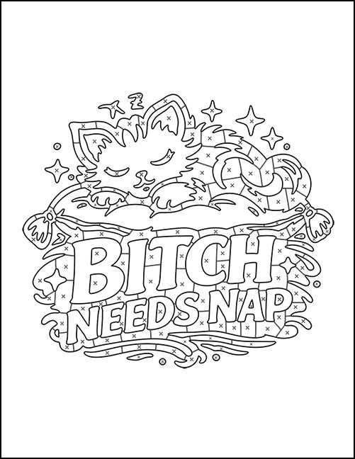 adult coloring page printable