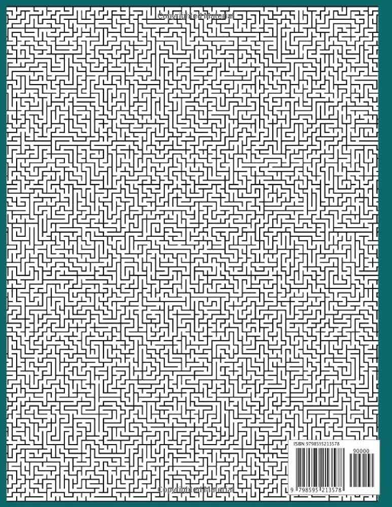adult mazes printable