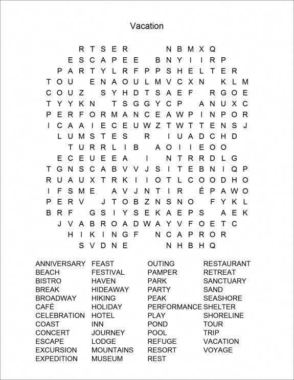 adult word games printable