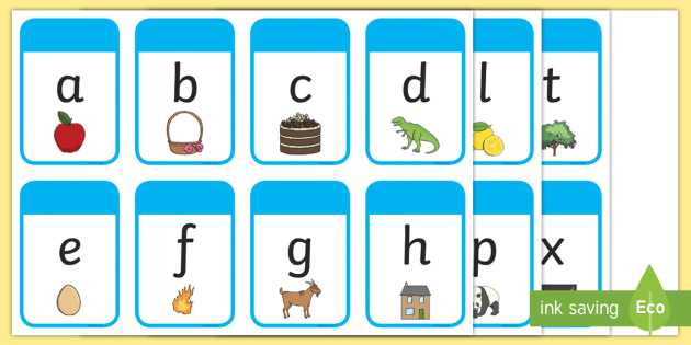alphabet flashcards free printable