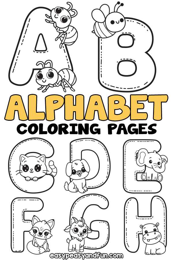 alphabet letter printable