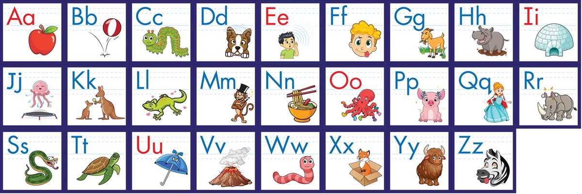 alphabet poster printable