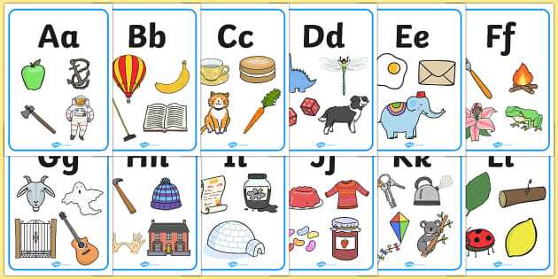 alphabet poster printable