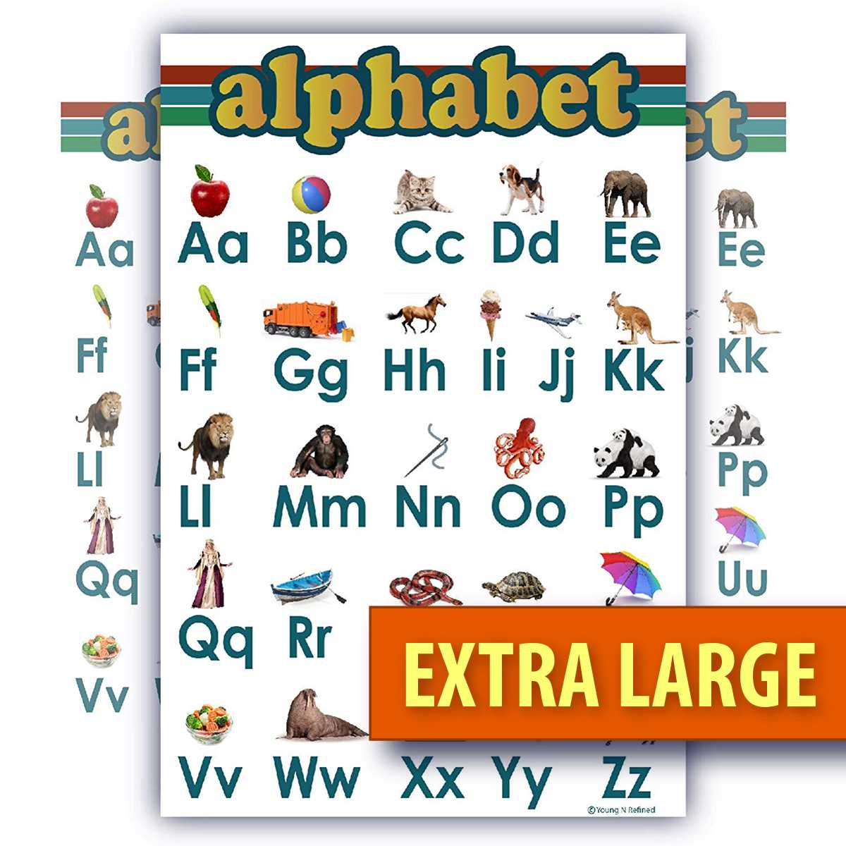 alphabet poster printable