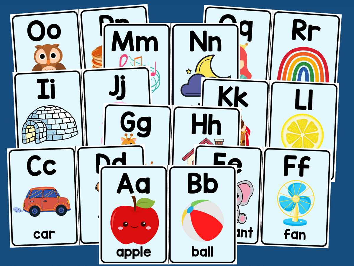 alphabet printable flashcards