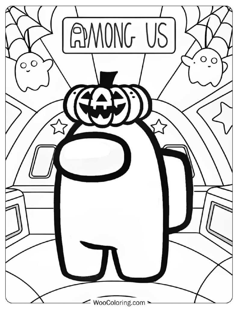 among us coloring pages printable free