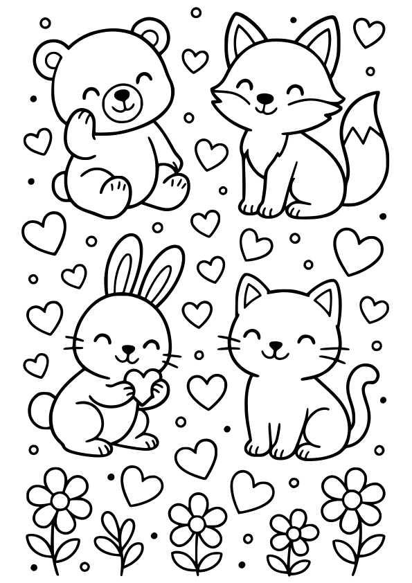 animal coloring pages printable
