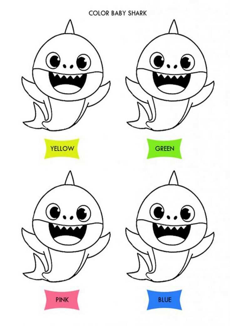 baby shark printables