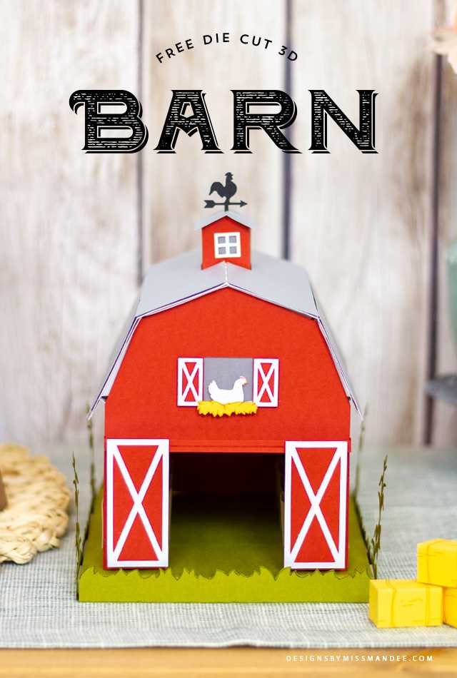 barn printable template