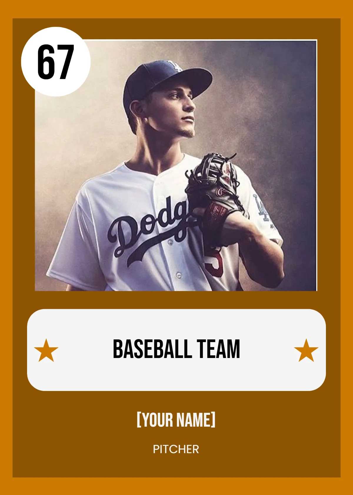 baseball card printable