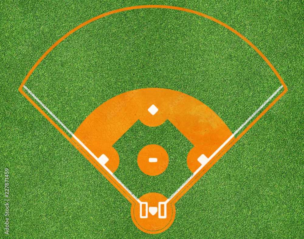 baseball field printable