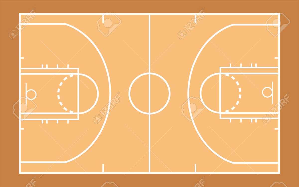 basketball court layout printable