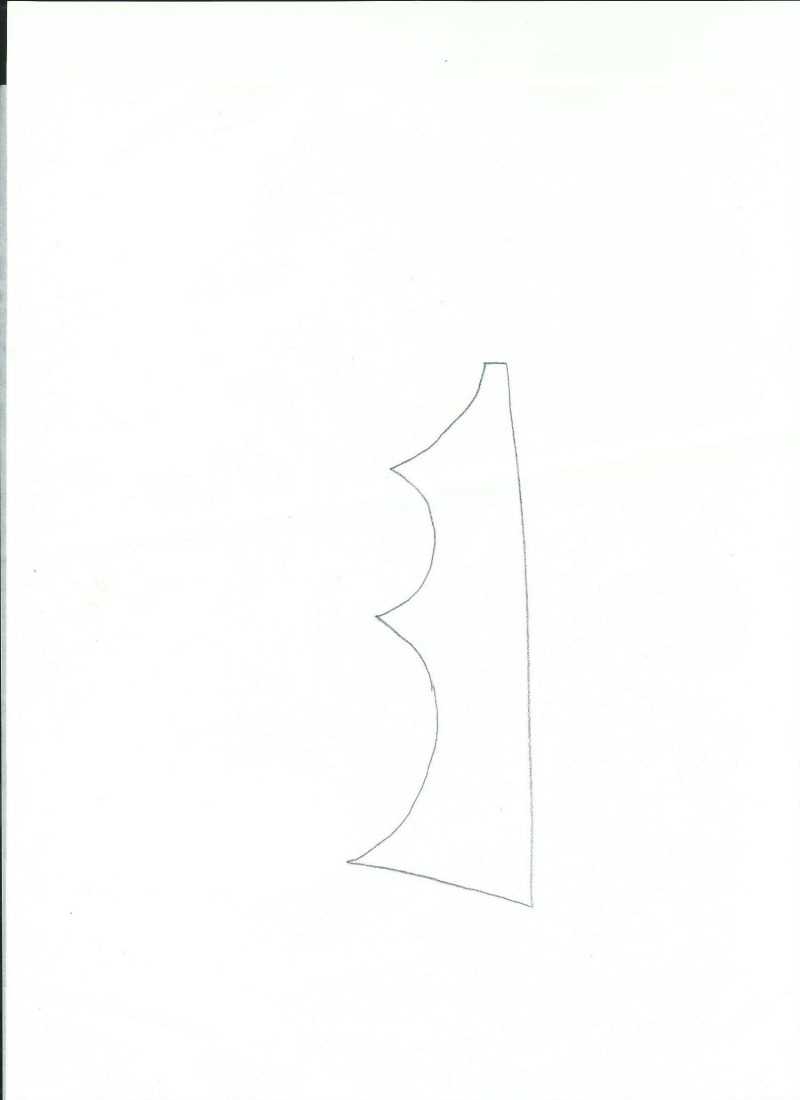 bat wings template printable