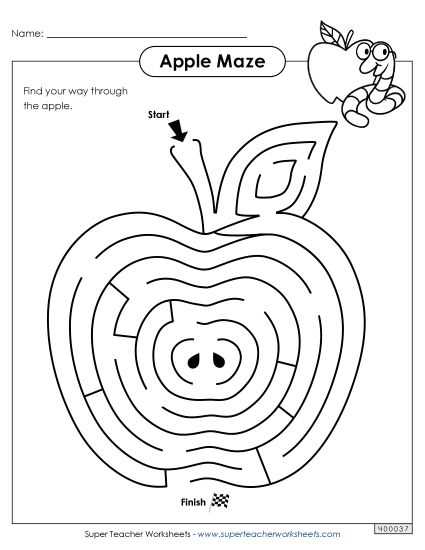 beginner mazes printable