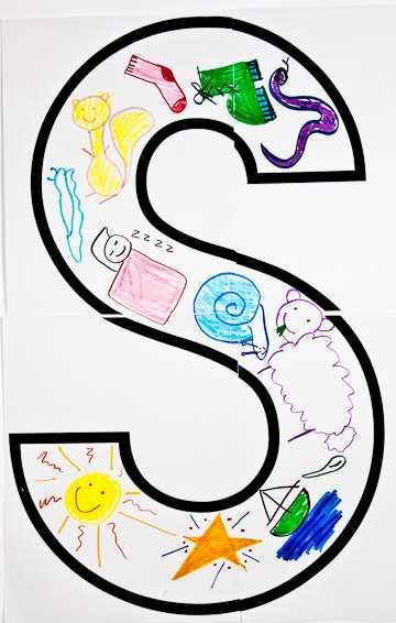 big printable alphabet letters s