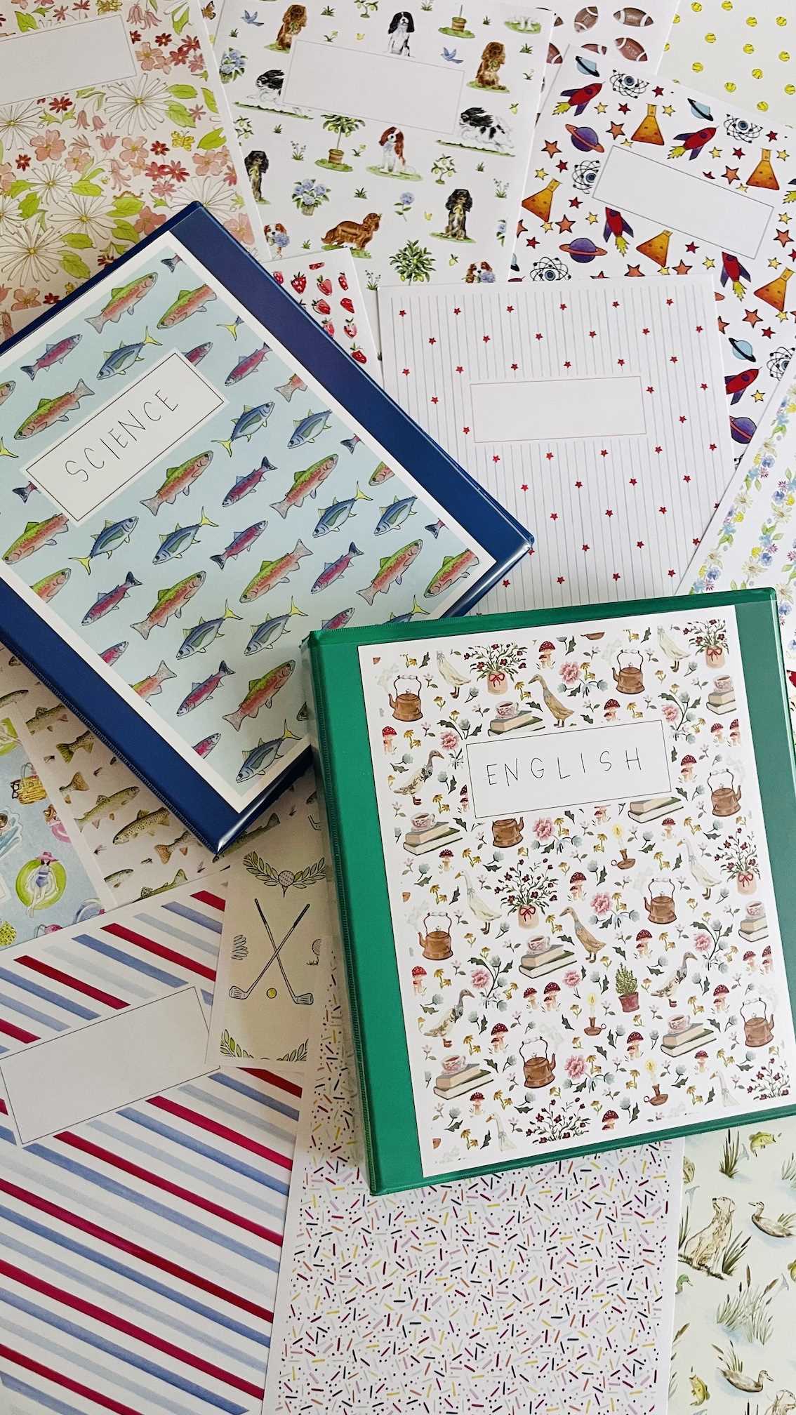 binder covers free printable