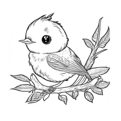 bird colouring pages printable