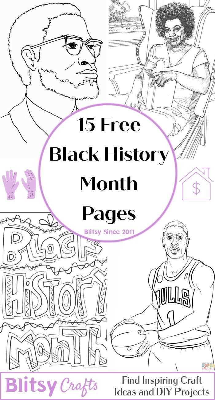 black history month free printables