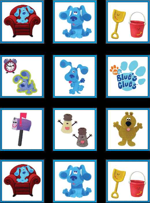 blues clues printable