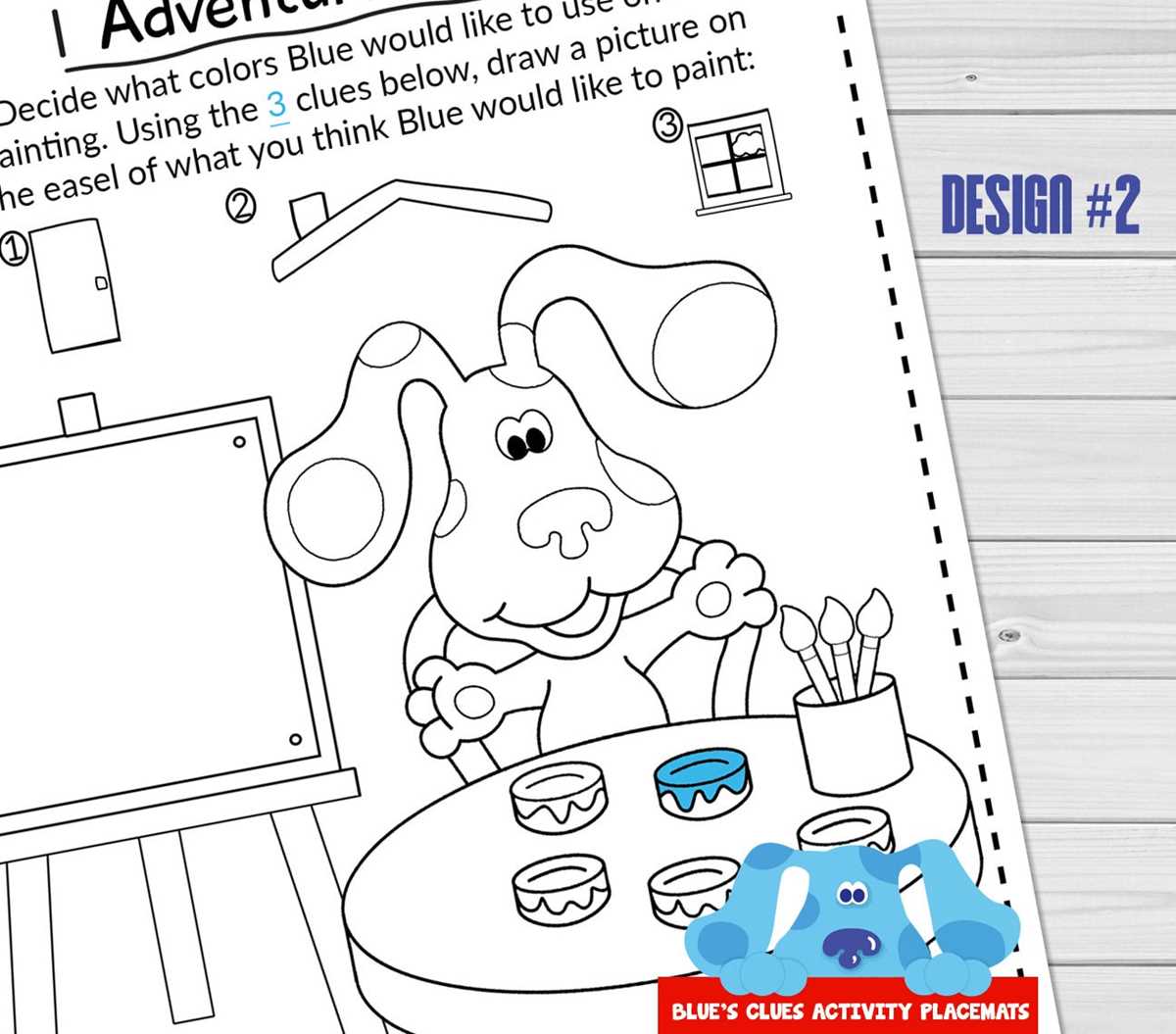 blues clues printables