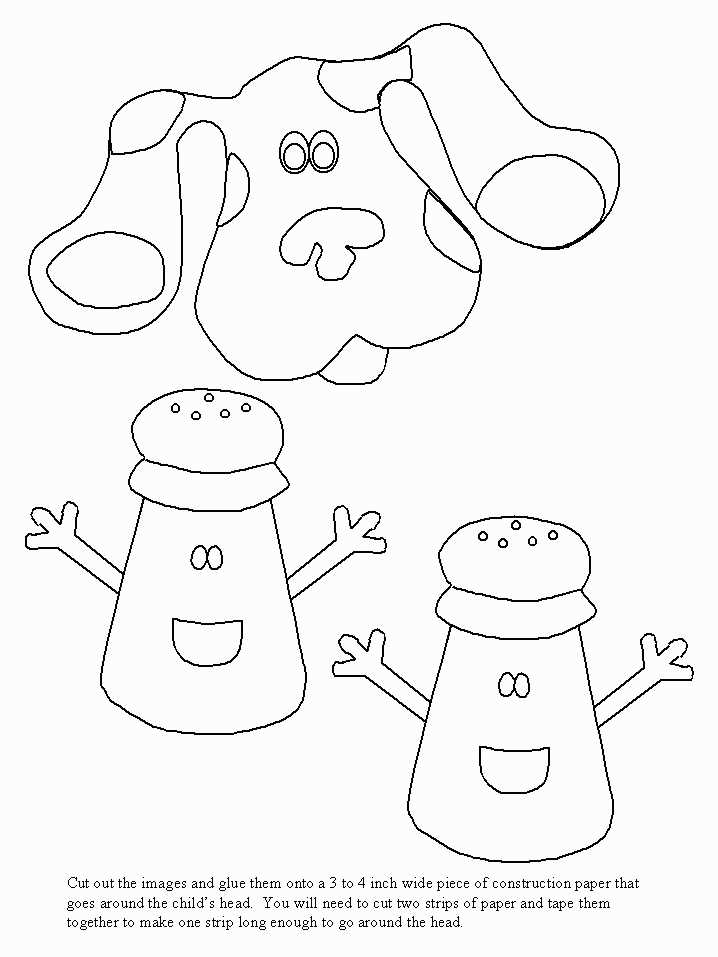 blues clues printables