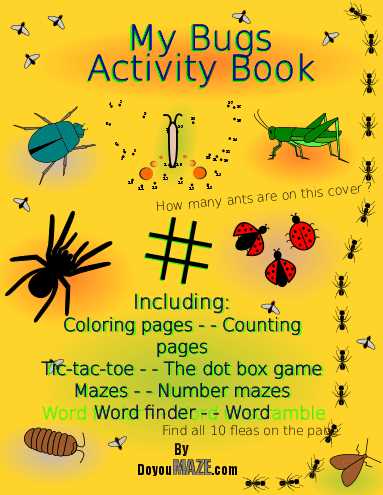 book page printable