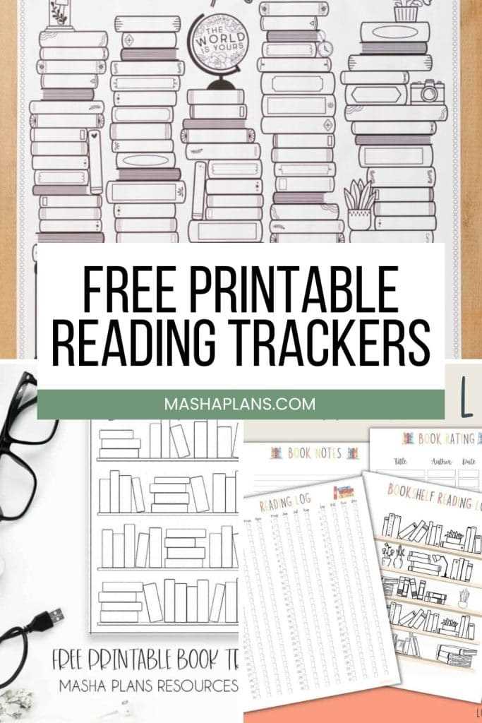 books read tracker printable