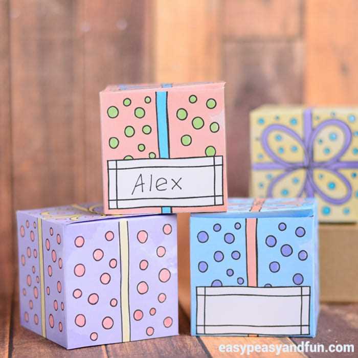 box template printable