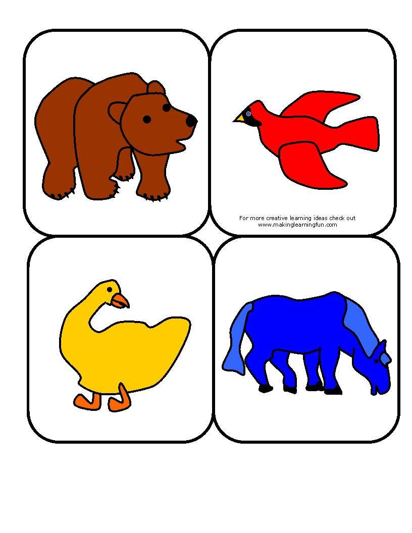 brown bear printables