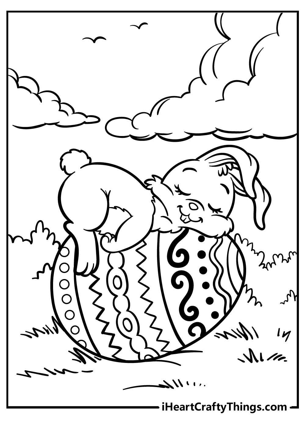 bunny easter printables