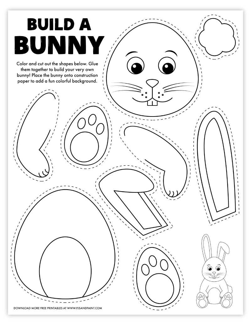 bunny free printable
