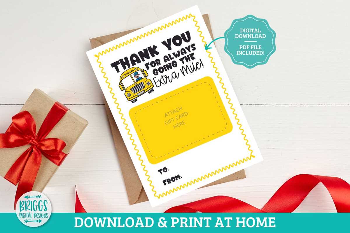 bus driver thank you printable