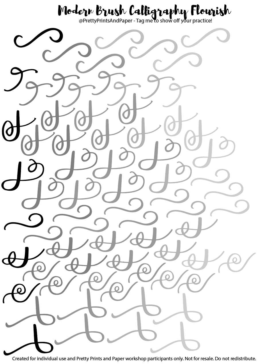calligraphy printable worksheets free