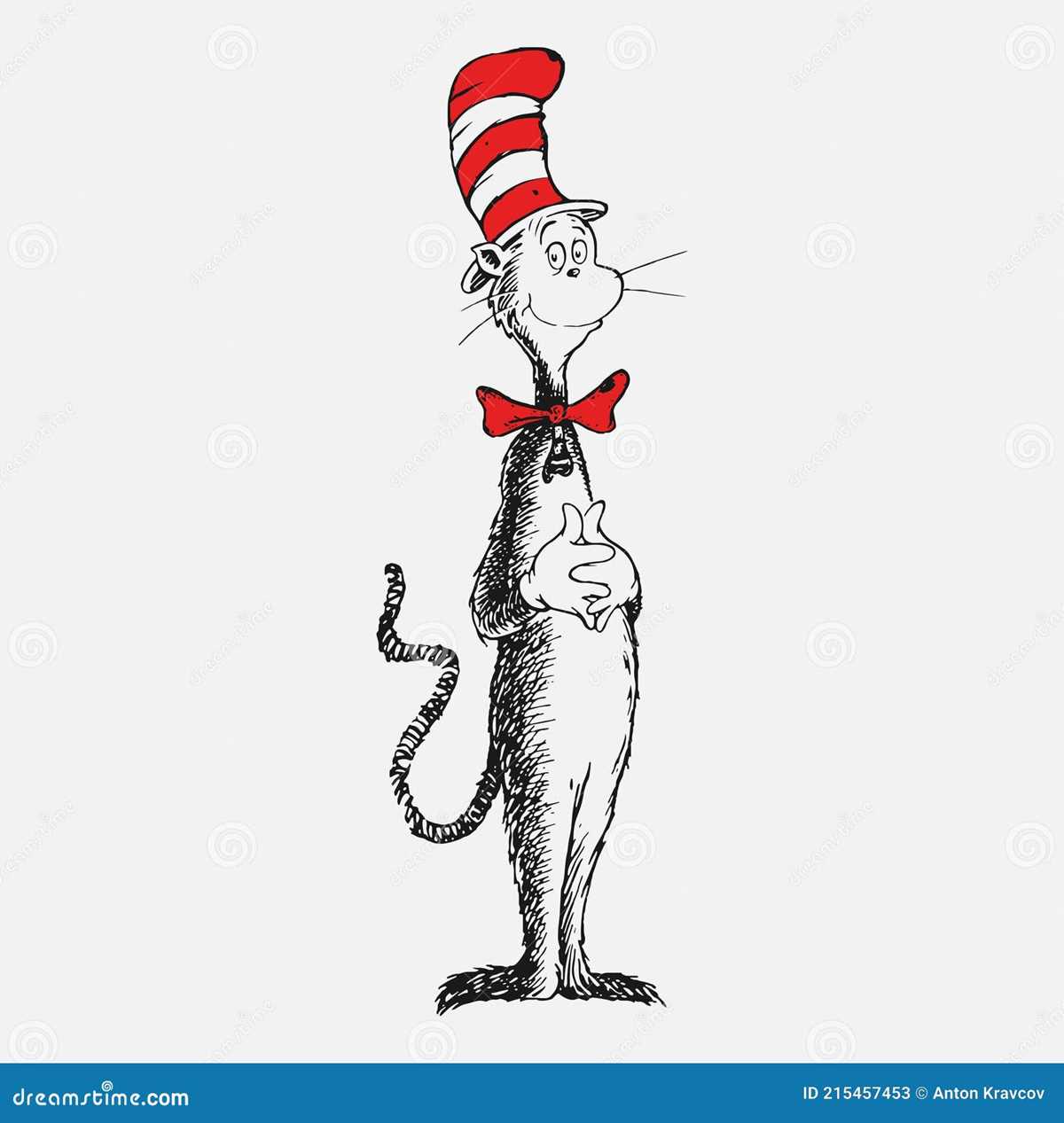 cat in the hat printable images