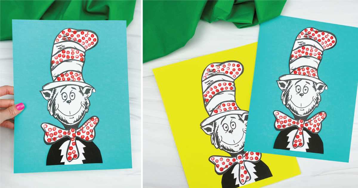 cat in the hat template free printable